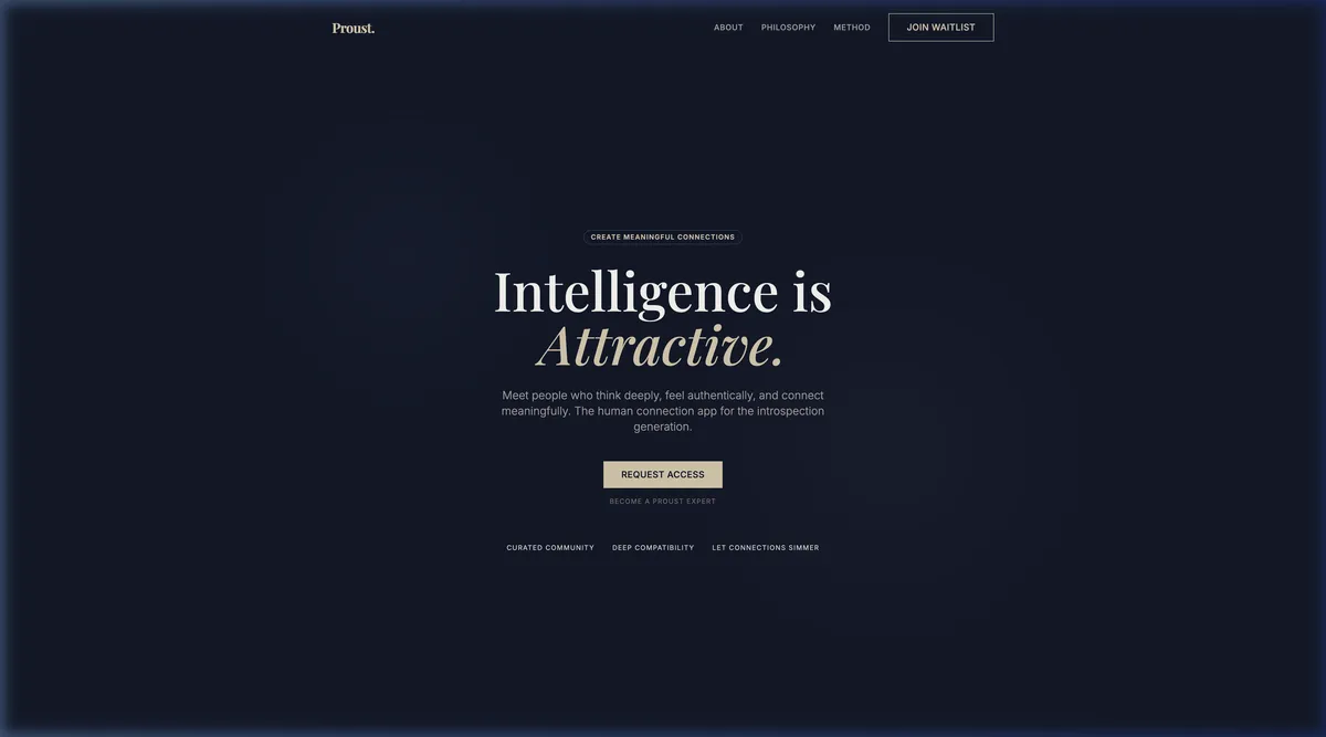 ProustApp Screenshot